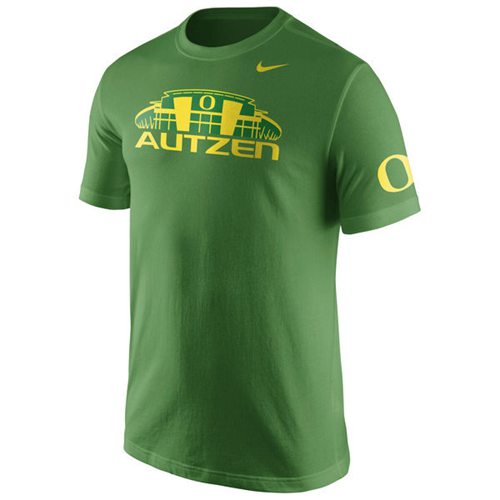 Oregon Ducks Campus Elements Cotton T-Shirt Green