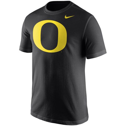 Oregon Ducks Logo T-Shirt Black