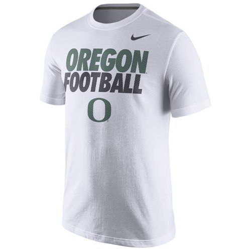 Oregon Ducks Practice T-Shirt White