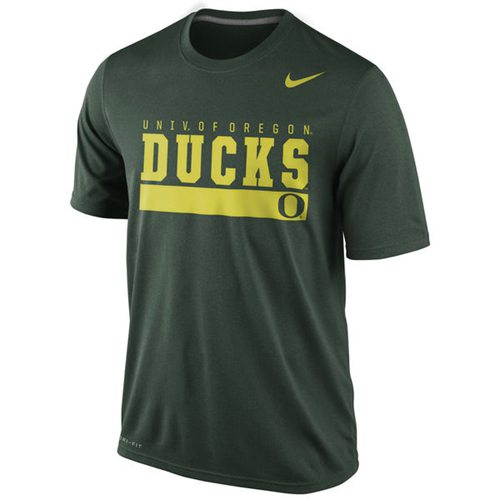 Oregon Ducks Varsity Legend Performance T-Shirt Green
