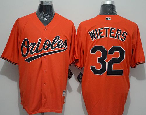 Orioles #32 Matt Wieters Orange New Cool Base Stitched MLB Jersey Orioles #32 Matt Wieters Orange New Cool Base Stitched MLB Jersey