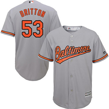 Orioles #53 Zach Britton Grey Cool Base Stitched Youth MLB Jersey Orioles #53 Zach Britton Grey Cool Base Stitched Youth MLB Jersey