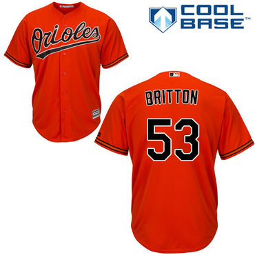 Orioles #53 Zach Britton Orange Cool Base Stitched Youth MLB Jersey Orioles #53 Zach Britton Orange Cool Base Stitched Youth MLB Jersey