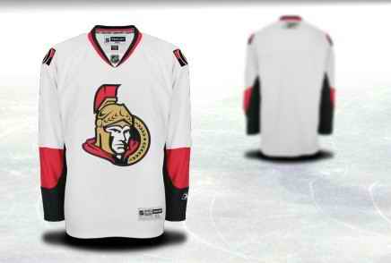 Ottawa Senators Men Customized White Jersey Ottawa Senators Men Customized White Jersey