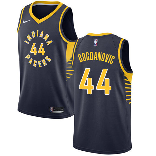 Pacers #44 Bojan Bogdanovic Navy Blue Women's Basketball Swingman Icon Edition Jersey