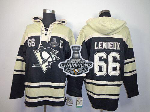 Penguins #66 Mario Lemieux Black Sawyer Hooded Sweatshirt 2017 Stanley Cup Finals Champions Stitched NHL Jersey Penguins #66 Mario Lemieux Black Sawyer Hooded Sweatshirt 2017 Stanley Cup Finals Champions Stitched NHL Jersey