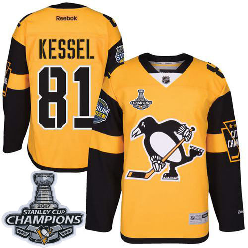 Penguins #81 Phil Kessel Gold 2017 Stadium Series Stanley Cup Finals Champions Stitched Youth NHL Jersey Penguins #81 Phil Kessel Gold 2017 Stadium Series Stanley Cup Finals Champions Stitched Youth NHL Jersey