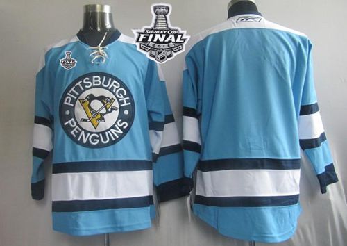 Penguins Blank Blue 2016 Stanley Cup Final Patch Stitched NHL Jersey Penguins Blank Blue 2016 Stanley Cup Final Patch Stitched NHL Jersey