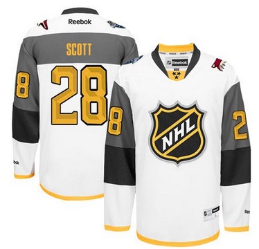 Phoenix Coyotes #28 John Scott White 2016 All Star Stitched NHL Jersey