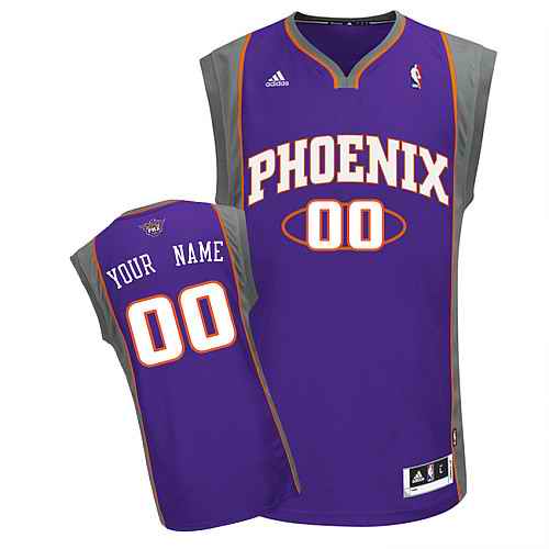 Phoenix Suns Custom Swingman Purple Road Jersey