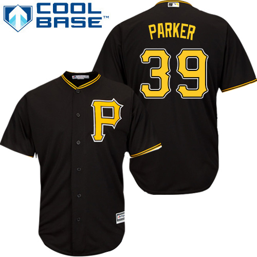 Pirates #39 Dave Parker Black Cool Base Stitched Youth MLB Jersey Pirates #39 Dave Parker Black Cool Base Stitched Youth MLB Jersey