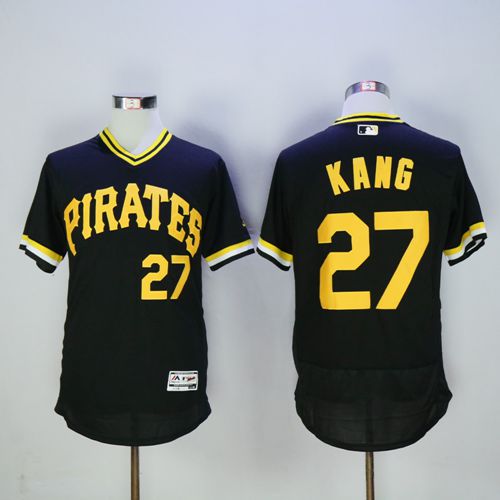Pirates #5 Josh Harrison Black Flexbase Authentic Collection Cooperstown Stitched MLB Jersey-2 Pirates #5 Josh Harrison Black Flexbase Authentic Collection Cooperstown Stitched MLB Jersey-2