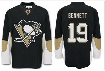 Pittsburgh Penguins #19 Beau Bennett Black Home Stitched NHL Jersey Pittsburgh Penguins #19 Beau Bennett Black Home Stitched NHL Jersey
