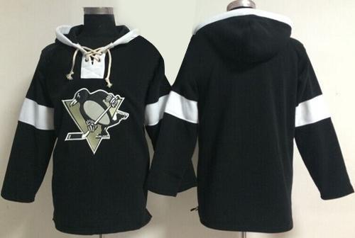 Pittsburgh Penguins Blank Black Pullover NHL Hoodie Pittsburgh Penguins Blank Black Pullover NHL Hoodie