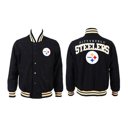 Pittsburgh Steelers Black 2015 NFL Jacket