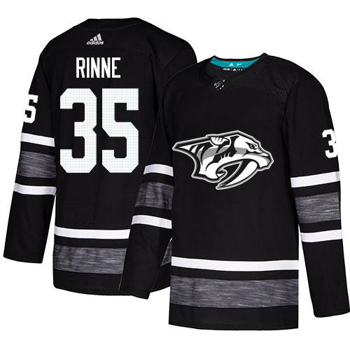 Predators #35 Pekka Rinne Black Authentic 2019 All-Star Stitched Youth Hockey Jersey