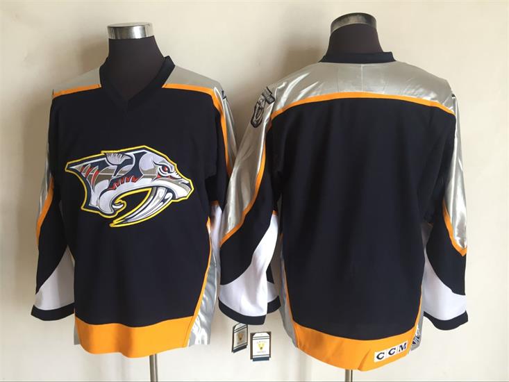 Predators Blank Black CCM Jersey Predators Blank Black CCM Jersey