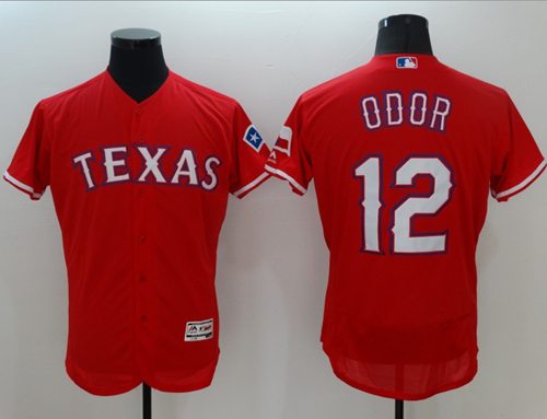 Rangers #12 Rougned Odor Red Flexbase Authentic Collection Stitched MLB Jersey Rangers #12 Rougned Odor Red Flexbase Authentic Collection Stitched MLB Jersey