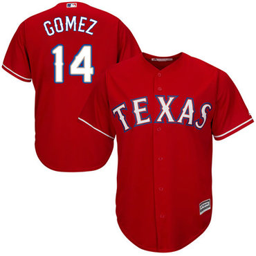 Rangers #14 Carlos Gomez Red Cool Base Stitched Youth MLB Jersey Rangers #14 Carlos Gomez Red Cool Base Stitched Youth MLB Jersey
