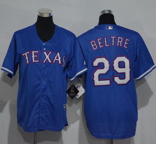 Rangers #29 Adrian Beltre Blue Cool Base Stitched Youth MLB Jersey Rangers #29 Adrian Beltre Blue Cool Base Stitched Youth MLB Jersey