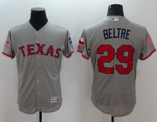 Rangers #29 Adrian Beltre Grey Fashion Stars & Stripes Flexbase Authentic Stitched MLB Jersey Rangers #29 Adrian Beltre Grey Fashion Stars & Stripes Flexbase Authentic Stitched MLB Jersey