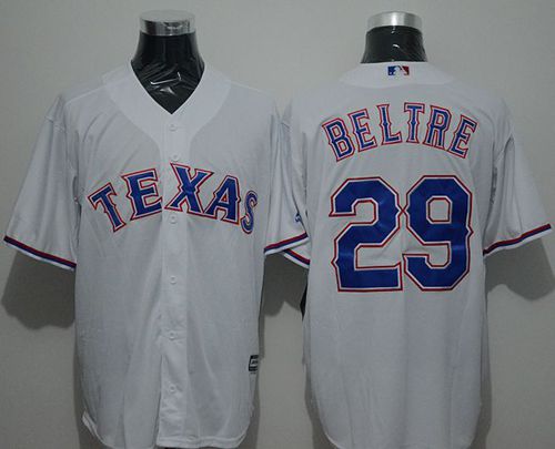 Rangers #29 Adrian Beltre White New Cool Base Stitched MLB Jersey Rangers #29 Adrian Beltre White New Cool Base Stitched MLB Jersey