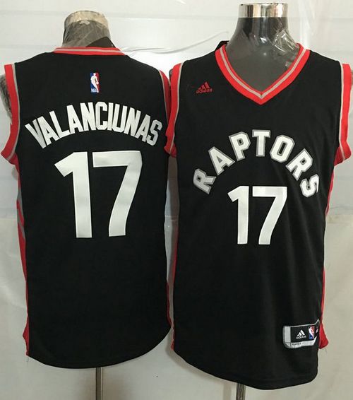 Raptors #17 Jonas Valanciunas Black Stitched NBA Jersey Raptors #17 Jonas Valanciunas Black Stitched NBA Jersey