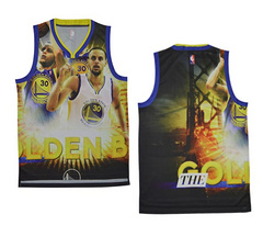 Ray Blank moments edition jersey vest NBA Golden State Warriors Curry