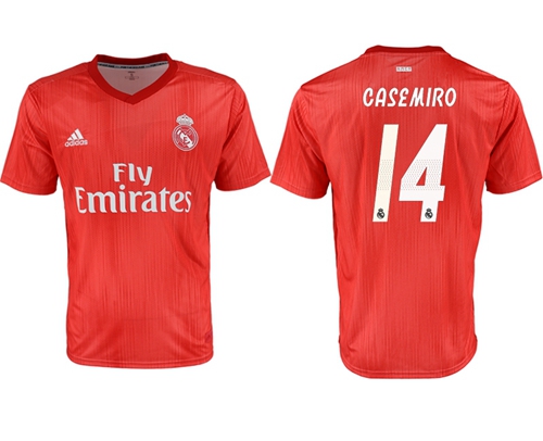 Real Madrid #14 Casemiro Third Soccer Club Jersey