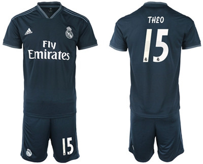 Real Madrid #15 Theo Away Soccer Club Jersey Real Madrid #15 Theo Away Soccer Club Jersey