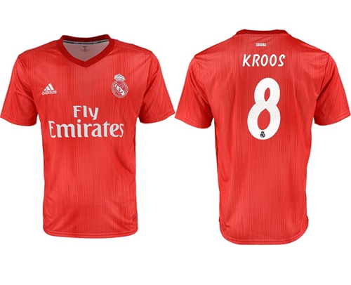 Real Madrid #8 Kroos Third Soccer Club Jersey