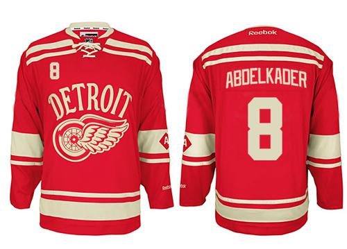Red Wings #8 Justin Abdelkader Red 2014 Winter Classic Stitched NHL Jersey Red Wings #8 Justin Abdelkader Red 2014 Winter Classic Stitched NHL Jersey