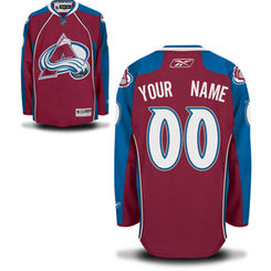 Reebok Colorado Avalanche Custom Youth Premier Home Jersey