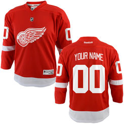 Reebok Detroit Red Wings Infant Replica Home Custom Jersey - Red Reebok Detroit Red Wings Infant Replica Home Custom Jersey - Red