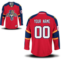 Reebok Florida Panthers Custom Youth Premier Home Jersey Reebok Florida Panthers Custom Youth Premier Home Jersey