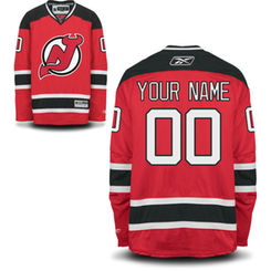 Reebok New Jersey Devils Custom Youth Premier Home Jersey
