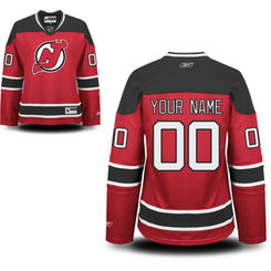 Reebok New Jersey Devils Women's Premier Alternate Custom Jersey - Red
