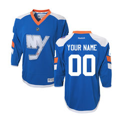 Reebok New York Islanders Youth Replica Alternate Custom Jersey - Blue Reebok New York Islanders Youth Replica Alternate Custom Jersey - Blue