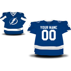 Reebok Tampa Bay Lightning Toddler Replica Home Custom Jersey - Royal Blue