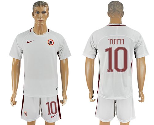 Roma #10 Totti Away Soccer Club Jersey Roma #10 Totti Away Soccer Club Jersey