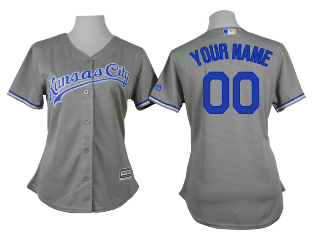 Royals Grey Cutomized Women New Cool Base Jersey