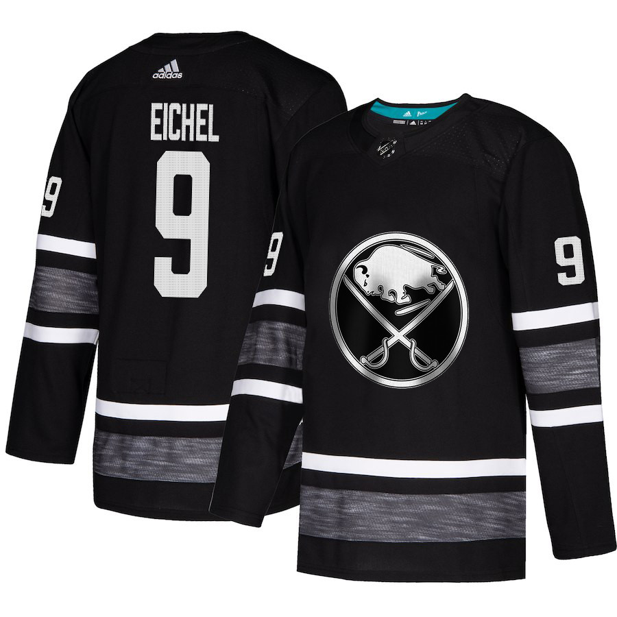 Sabres #9 Jack Eichel Black Authentic 2019 All-Star Youth Stitched Hockey Jersey