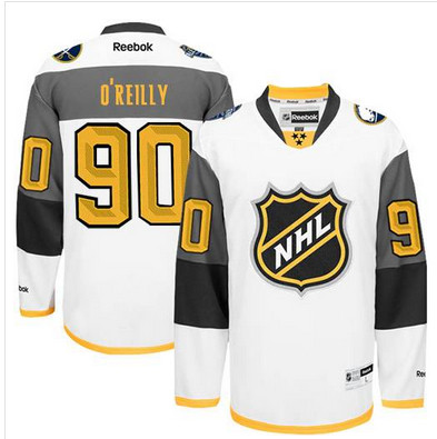 Sabres #90 Ryan O'Reilly White 2016 All Star Stitched NHL Jersey