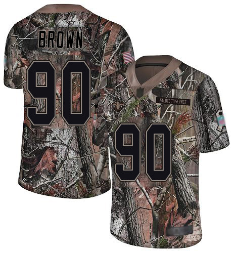 Saints #90 Malcom Brown Camo Youth Stitched Football Limited Rush Realtree Jersey Saints #90 Malcom Brown Camo Youth Stitched Football Limited Rush Realtree Jersey