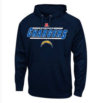 San Diego Chargers Majestic Synthetic Hoodie Sweatshirt Navy Blue San Diego Chargers Majestic Synthetic Hoodie Sweatshirt Navy Blue