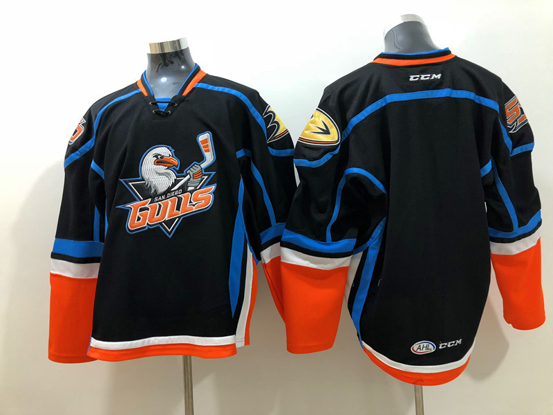 San Diego Gulls Blank Black CCM Jersey San Diego Gulls Blank Black CCM Jersey