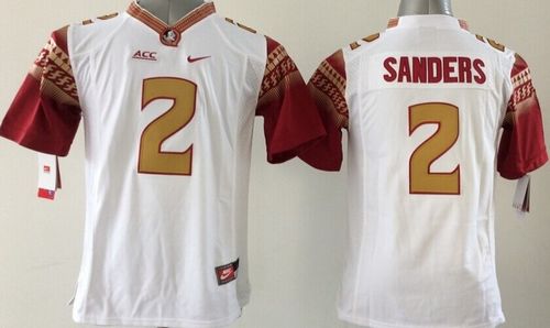 Seminoles #2 Deion Sanders White Limited Stitched Youth NCAA Jersey Seminoles #2 Deion Sanders White Limited Stitched Youth NCAA Jersey