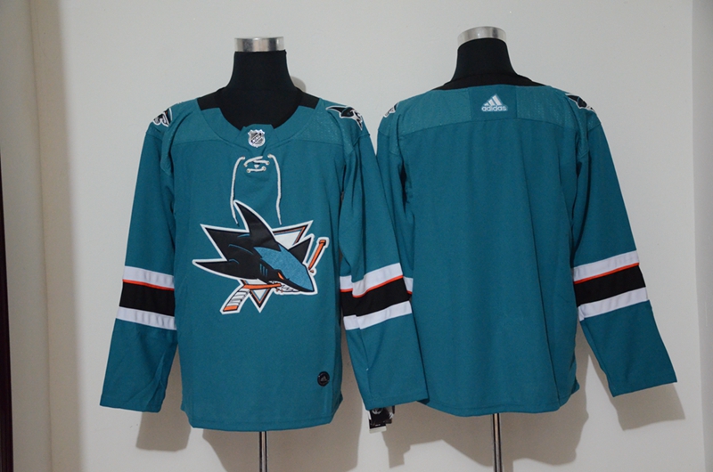 Sharks Blank Teal Adidas Jersey Sharks Blank Teal Adidas Jersey