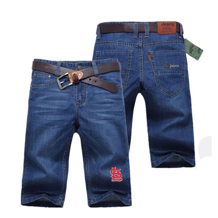 St. Louis Cardinals Team Logo Deep Blue MLB Jeans