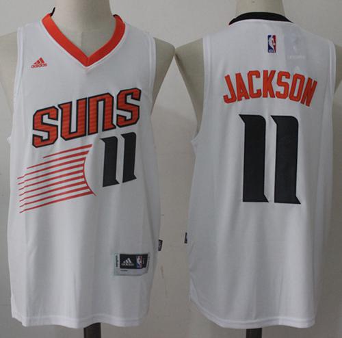 Suns #11 Josh Jackson White Home Stitched NBA Jersey